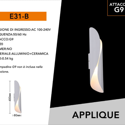 APPLIQUE DA MURO/2XG9 - enzoled