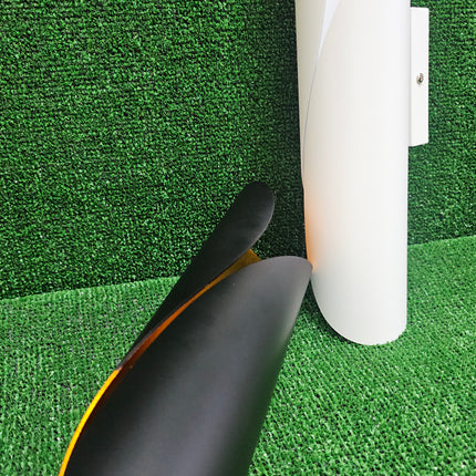 Applique ultra moderno a spirale da parete lampada design 2 attacchi g9 in alluminio per interni - enzoled