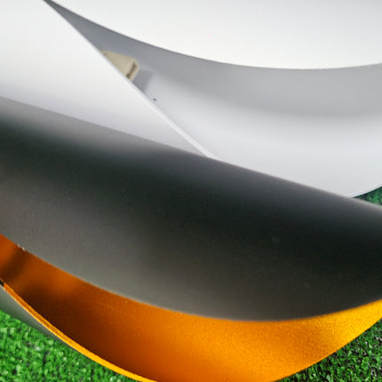 Applique ultra moderno a spirale da parete lampada design 2 attacchi g9 in alluminio per interni - enzoled