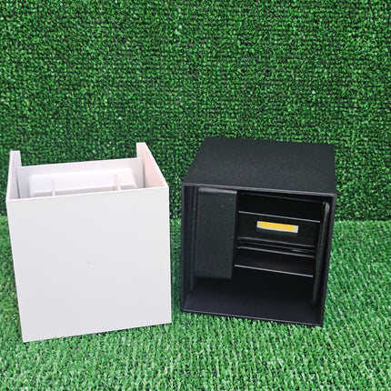 Applique da parete LED COB 12 watt per esterno impermeabile IP55 luce fredda calda naturale 6000k 3000k 4000k lampada doppia emissione luminosa UP & DOWN - enzoled