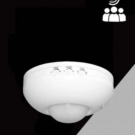 Sensore di movimento per fari lampade 1200 watt con rilevatore di movimenti rileva presenza 360° enzoled