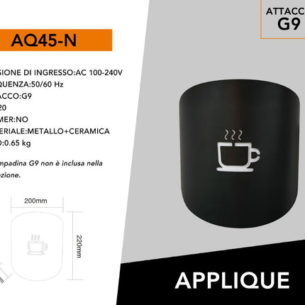 APPLIQUE DA MURO/1XG9 - enzoled