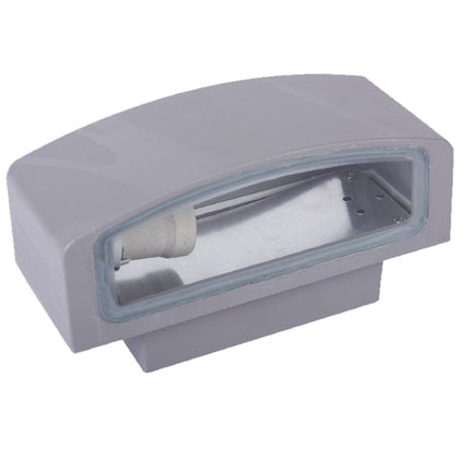 Applique a parete per esterno lampada da muro E27 doppia emissione IP65 enzoled