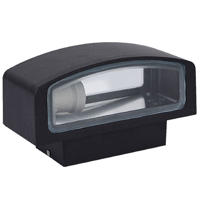 Applique a parete per esterno lampada da muro E27 doppia emissione IP65 enzoled