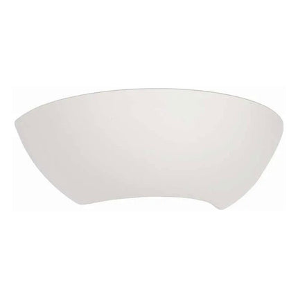Applique in gesso con attacco R7S lampada da parete verniciabile