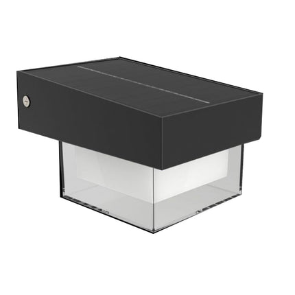Applique con pannello solare e sensore 3 modalità di luce 6500k IP54 enzoled