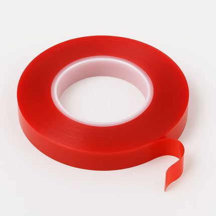 Nastro biadesivo trasparente in acrilico per strisce led 5 m x 1 cm enzoled