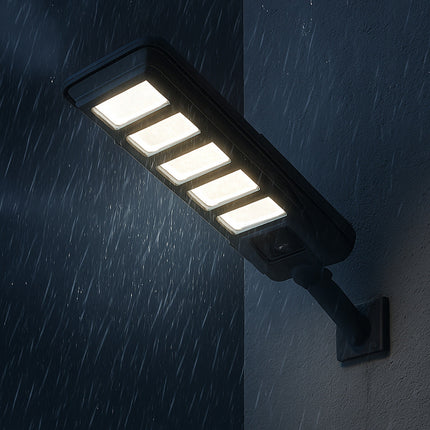 Lampione faro LED solare 300W con sensore di prossimità con palo IP65 enzoled