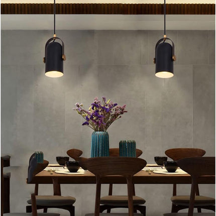 Lampadario a sospensione con paralume orientabile attacco E27 enzoled