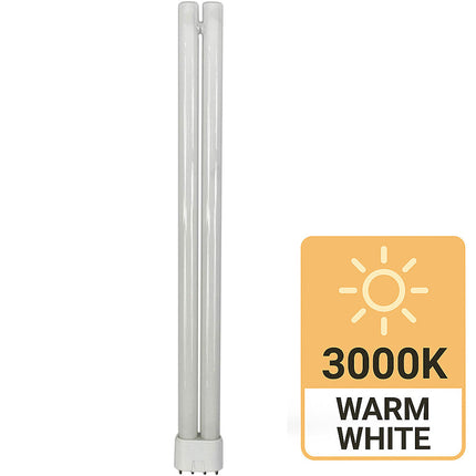 Lampadina led 2G11 18 watt 4 pin luce 6500k 3000k 4000k