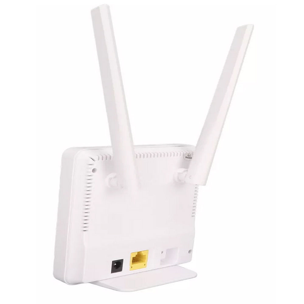 Modem doppia connessione dual mode 4G con slot scheda sim hotspot lan router wi fi 150 Mbps due antenne - enzoled