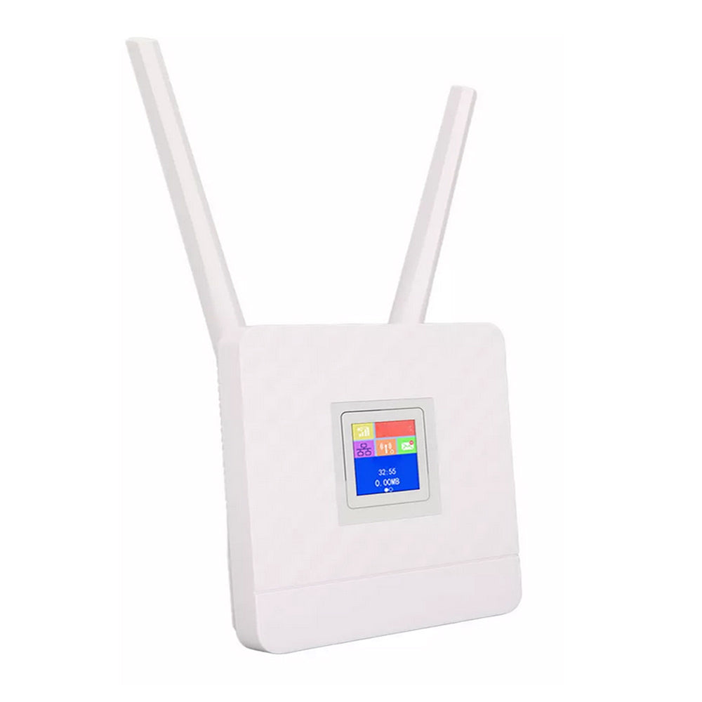 Modem doppia connessione dual mode 4G con slot scheda sim hotspot lan router wi fi 150 Mbps due antenne - enzoled