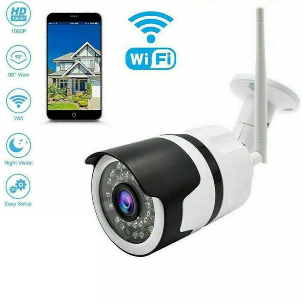 Telecamera per videosorveglianza wi fi 36 led infrarossi Ip camera con lente da 3.6 mm hd 1080P 3.0Mpx con App - enzoled