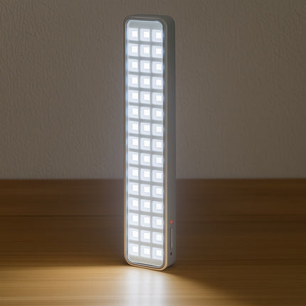 Lampada torcia emergenza ricaricabile USB 30 e 60 led dimmerabile