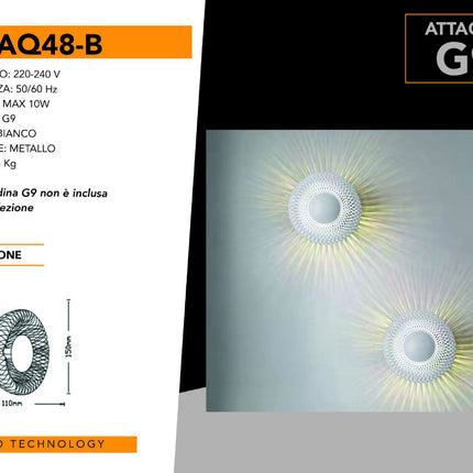 APPLIQUE DA MURO/1XG9 - enzoled