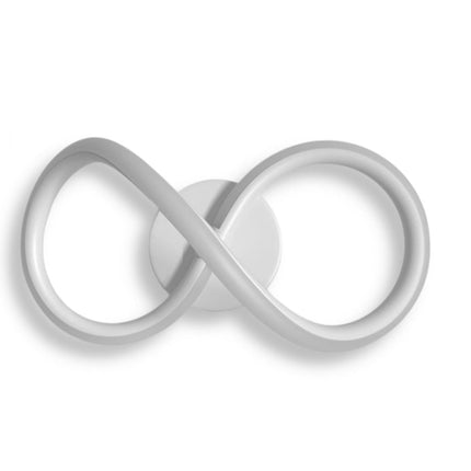 Applique a led da parete a forma di infinito 10 Watt tecnologia CCT