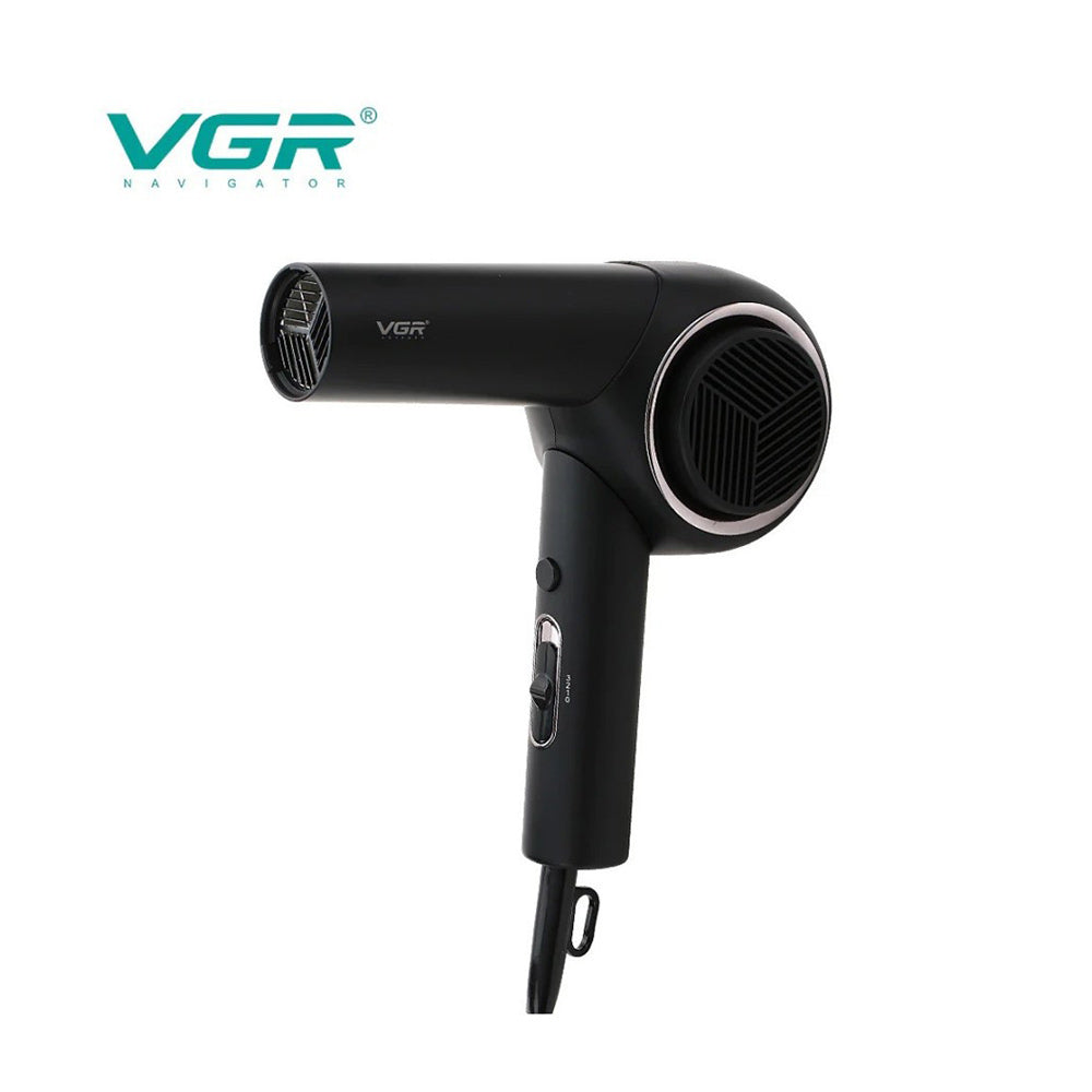 Asciugacapelli professionale VGR portatile pieghevole 1600-2000 watt HAIR DRYER 3 temperature di calore 420 - enzoled