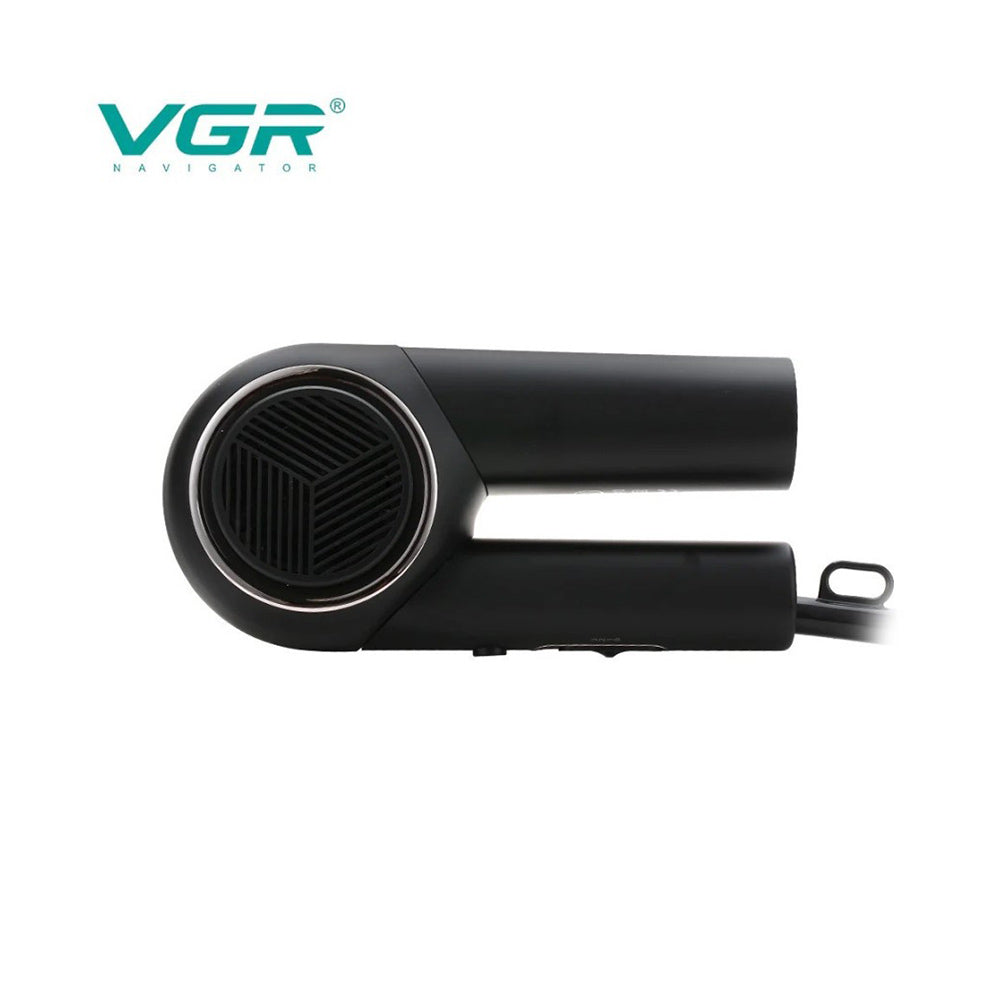 Asciugacapelli professionale VGR portatile pieghevole 1600-2000 watt HAIR DRYER 3 temperature di calore 420 - enzoled