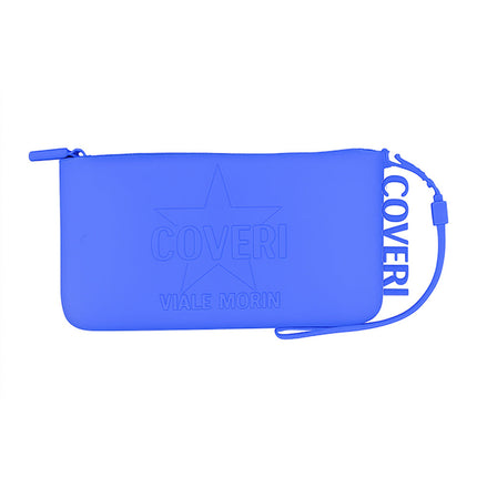 Borsello in silicone unisex Coveri pochette con cerniera e manico enzoled