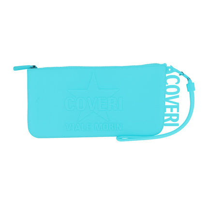 Borsello in silicone unisex Coveri pochette con cerniera e manico enzoled