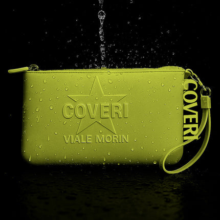 Borsello in silicone unisex Coveri pochette con cerniera e manico enzoled