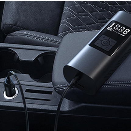 Compressore ad aria con vari accessori gonfiatore per ruote auto e moto ricaricabile - enzoled