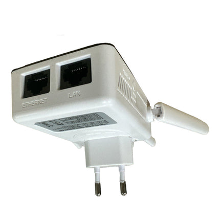 Extender wifi 2.4G amplificatore di segnale wireless per modem access point 4 antenne ripetitore router AP 300mbps - enzoled