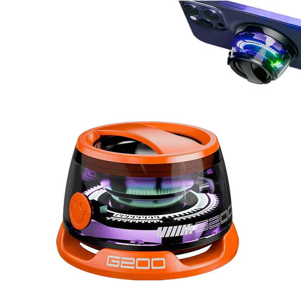 Cassa bluetooth calamitata amplifica cellulari mini speaker RGB enzoled