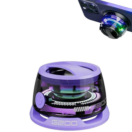 Cassa bluetooth calamitata amplifica cellulari mini speaker RGB enzoled