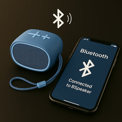 Cassa bluetooth 5W ricaricabile con radio FM USD/AUX/TF enzoled