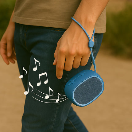 Cassa bluetooth 5W ricaricabile con radio FM USD/AUX/TF enzoled