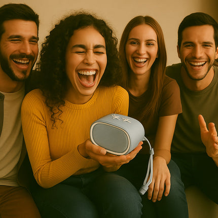 Cassa bluetooth 5W ricaricabile con radio FM USD/AUX/TF enzoled