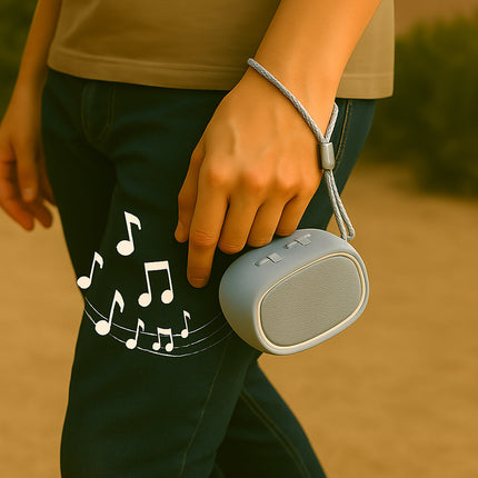 Cassa bluetooth 5W ricaricabile con radio FM USD/AUX/TF enzoled