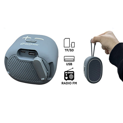 Cassa bluetooth 5W ricaricabile con radio FM USD/AUX/TF enzoled