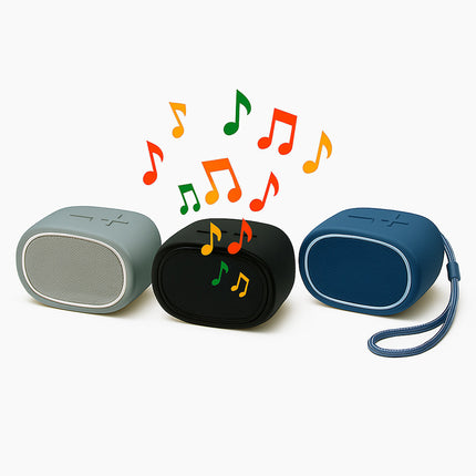 Cassa bluetooth 5W ricaricabile con radio FM USD/AUX/TF enzoled