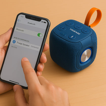 Cassa bluetooth 10W con rodio FM USB SD/TF/AUX ricaricabile IPX6 enzoled