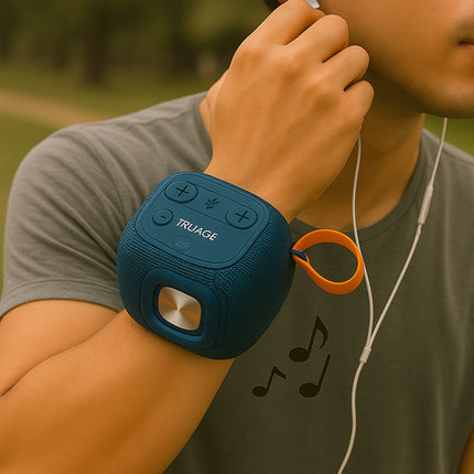 Cassa bluetooth 10W con rodio FM USB SD/TF/AUX ricaricabile IPX6 enzoled