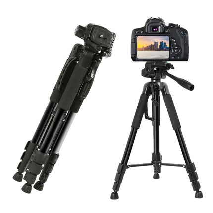 Cavalletto treppiedi con telecomando bluetooth altezza 163 e 206 cm