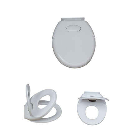 Copriwater universale bianco con adattatore riduttore per bambini