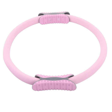 Anello da pilates 37 cm flessibile attrezzo fitness per muscoli addominali gambe braccia - enzoled