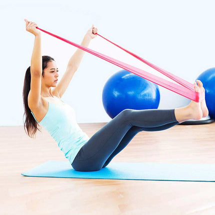 Banda elastica per allenamento fascia pilates per trazioni assistite crossfit resistenza sport riabilitazione 150x15 cm - enzoled