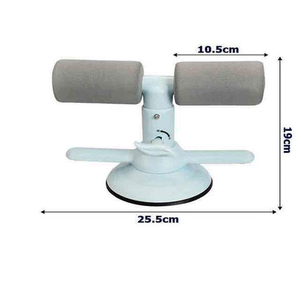 Barra Sit up con ventosa supporto regolabile piedi e caviglie per addominali esercizi fitness - enzoled
