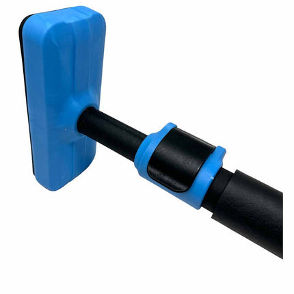 Barra per trazioni da porta regolabile da 75 a 95 cm fissaggio senza viti sbarra per allenamento bicipiti dorsali tricipidi addominali carico max 200 kg - enzoled