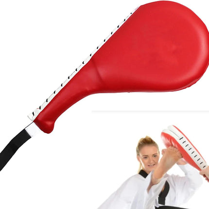 olpitore per Taekwondo 40x18 cm Doppio Strato imbottito per Allenamento Pad per Kick Boxing Karate Arti Marziali colpitori - enzoled