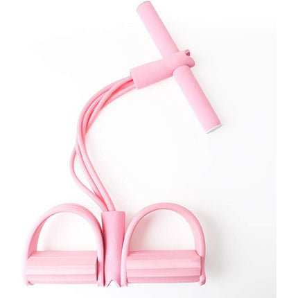 Elastico per esercizi di allenamento addominali 4 bande elastiche muscoli di braccia e gambe attrezzo fitness da palestra - enzoled