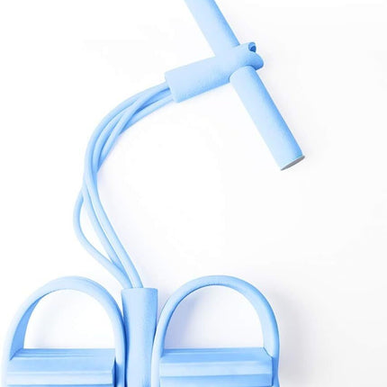 Elastico per esercizi di allenamento addominali 4 bande elastiche muscoli di braccia e gambe attrezzo fitness da palestra - enzoled