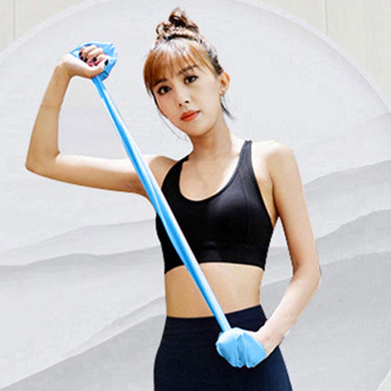 Banda elastica per allenamento fascia pilates per trazioni assistite crossfit resistenza sport riabilitazione 200x15 cm - enzoled