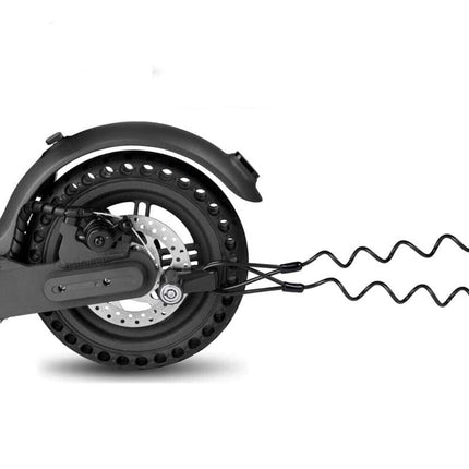 Lucchetto blocca freno a disco con cordino antifurto catena per bicicletta monopattino 2 chiavi - enzoled