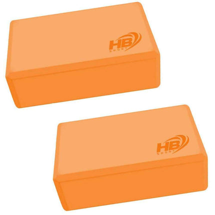 Mattoncini yoga 2 pezzi blocchi in schiuma eva blocco supporto per esercizi pilates stretching leggeri 120 gr - enzoled