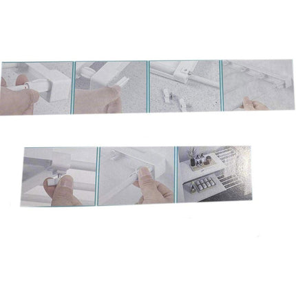 Mensola estensibile per armadio mobile scaffale regolabile telescopico stand varie dimensioni - enzoled